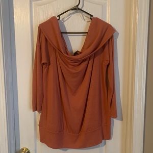 Ashley Stewart off the shoulder sweater